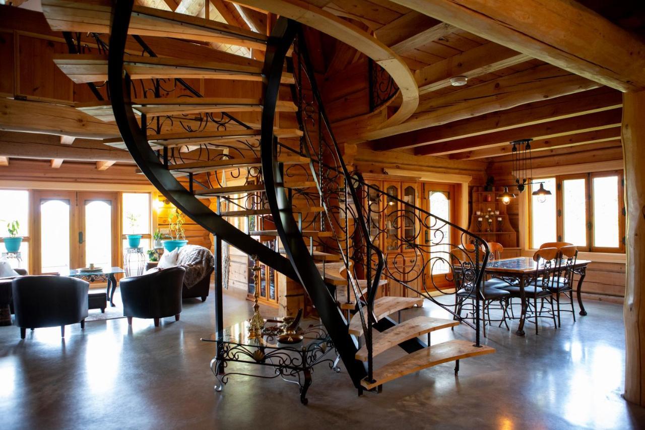 Hebergement "La Maison En Bois Rond" Sainte-Marie Екстер'єр фото